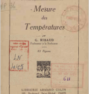 Mesure des Températures
